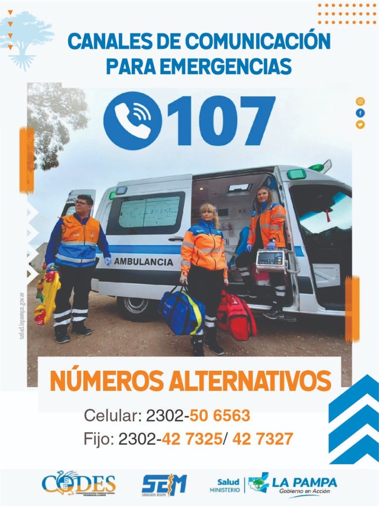 Inconvenientes técnicos en la línea 107: el Hospital Gobernador Centeno habilitó números alternativos