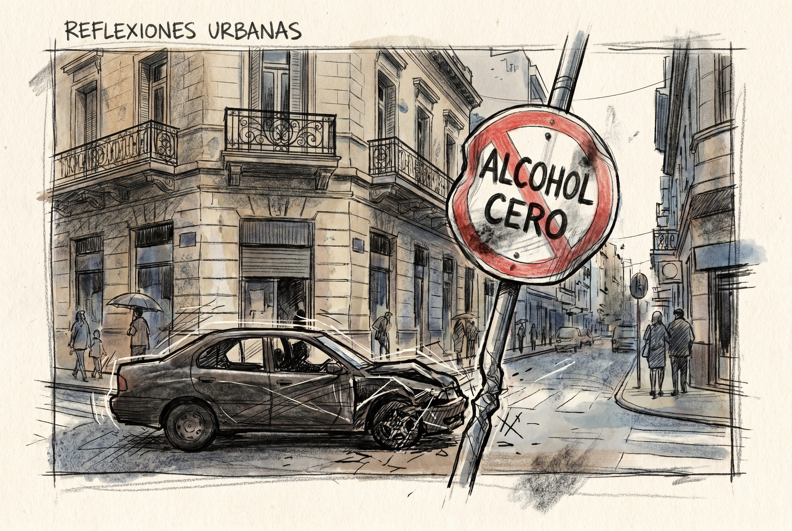 Dos accidentes, dos conductores alcoholizados: el alcohol al volante vuelve a golpear en General Pico (Imagen ilustrativa IA - infopico.com)