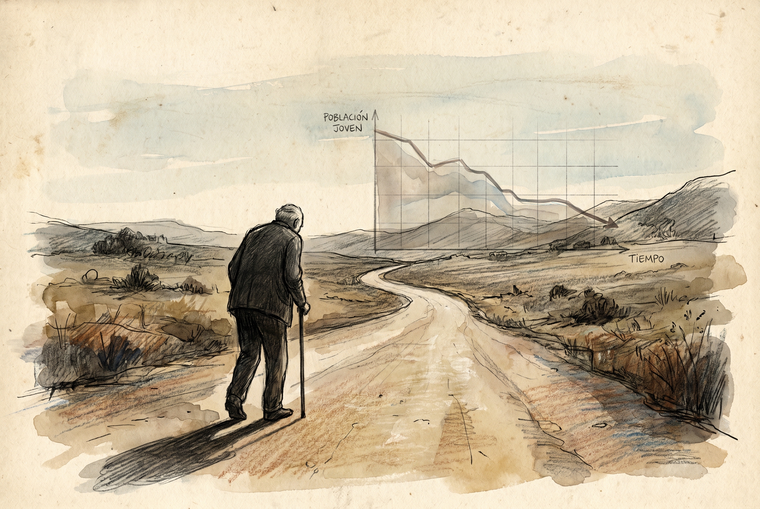 La Pampa envejece: los datos demográficos que alertan sobre el futuro de la provincia (Imagen ilustrativa IA - infopico.com)