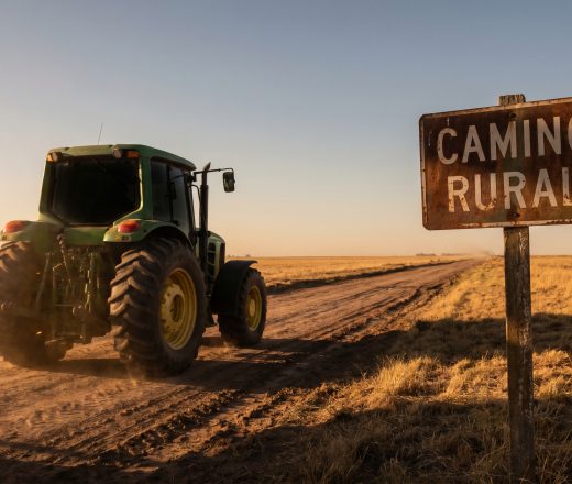 Licencias para tractoristas: qué documentación exigen para circular en la vía pública (Imagen ilustrativa IA - infopico.com)