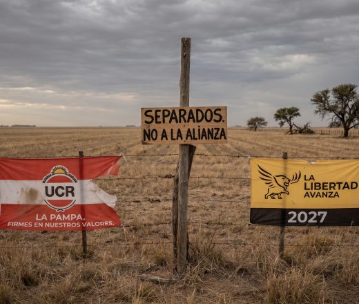 Ulises Forte se manifestó en contra de una posible alianza entre el radicalismo y La Libertad Avanza para 2027 (Imagen ilustrativa IA - infopico.com)