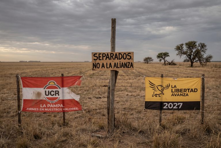 Ulises Forte se manifestó en contra de una posible alianza entre el radicalismo y La Libertad Avanza para 2027 (Imagen ilustrativa IA - infopico.com)