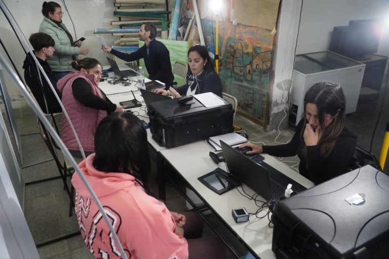 Fuerte demanda en Santa Rosa por la campaña de DNI gratuito: se realizaron 135 trámites