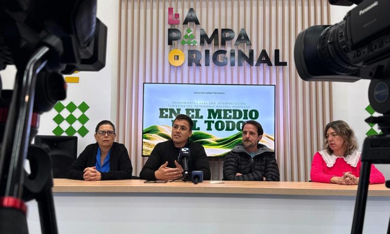Lanzan el programa “En el medio del todo” para capacitar sobre el patrimonio natural y cultural de La Pampa
