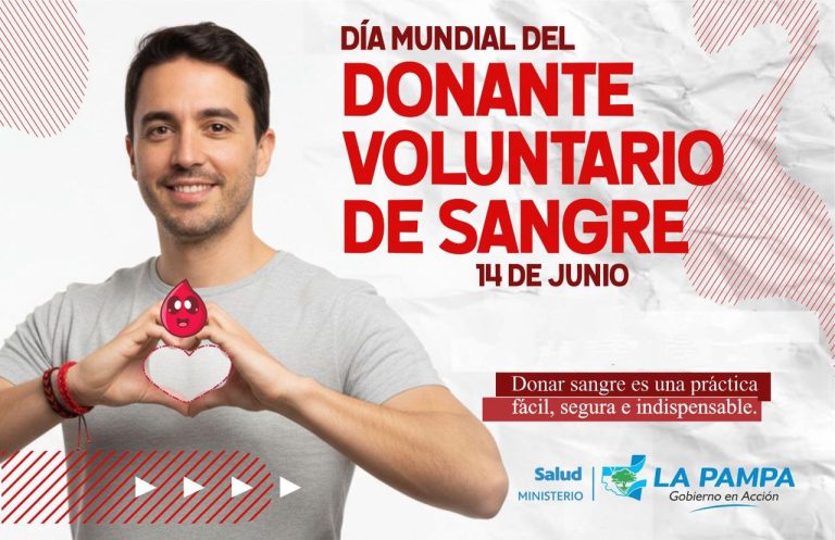 La Pampa celebra el crecimiento de la donación voluntaria y la solidaridad comunitaria