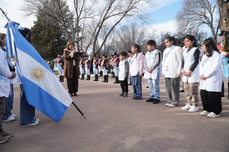 Día de la Bandera en Carro Quemado: Reivindican el legado de Belgrano y la defensa de los intereses pampeanos