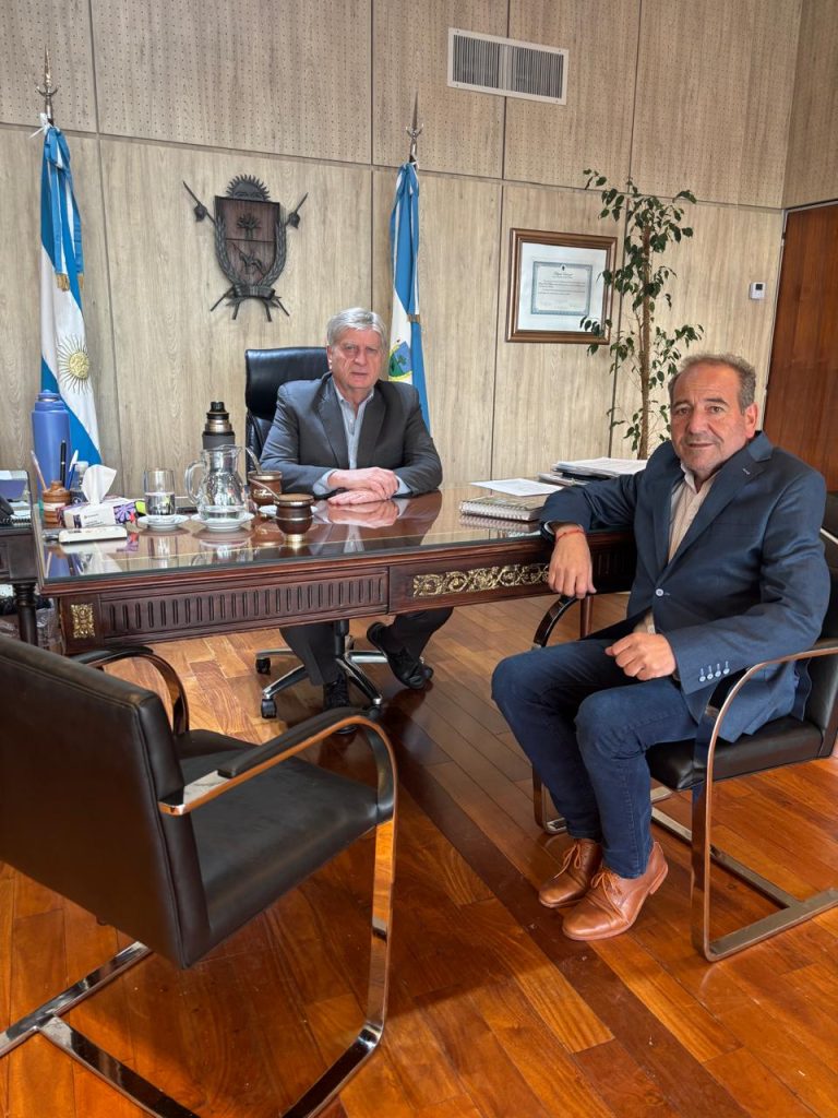 Ziliotto confirmó a Gallotti más viviendas y obras de infraestructura para Bernardo Larroudé