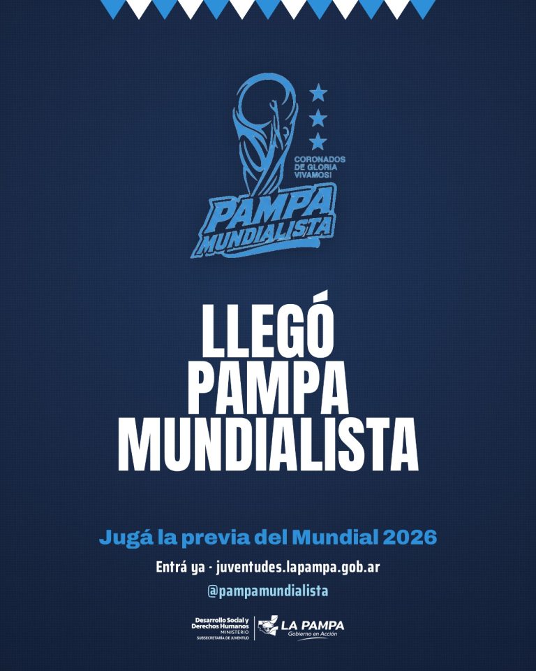 Lanzan Pampa Mundialista: una plataforma gratuita con juegos y un concurso para vivir el Mundial 2026
