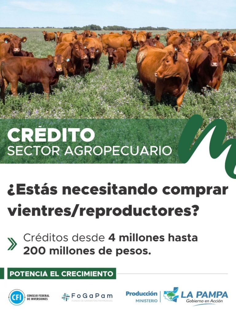 Lanzan créditos de hasta $200 millones para productores agropecuarios