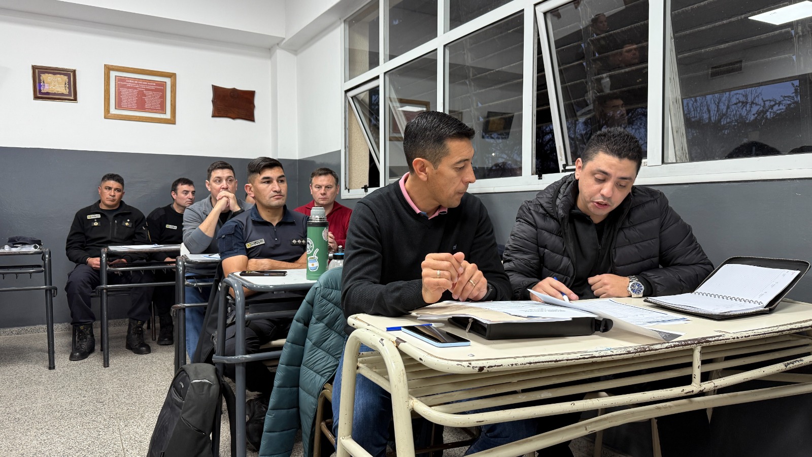 La Pampa: Realizan jornada de trabajo para fortalecer la formación práctica de los cadetes de la Policía