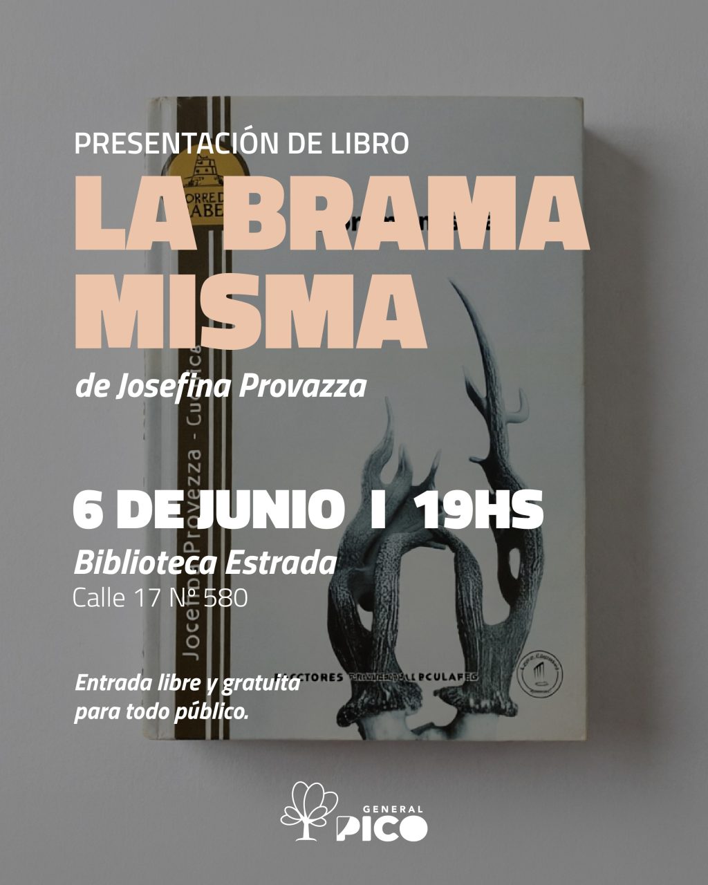 La escritora pampeana Josefina Provazza presentará su libro “La brama misma” en General Pico