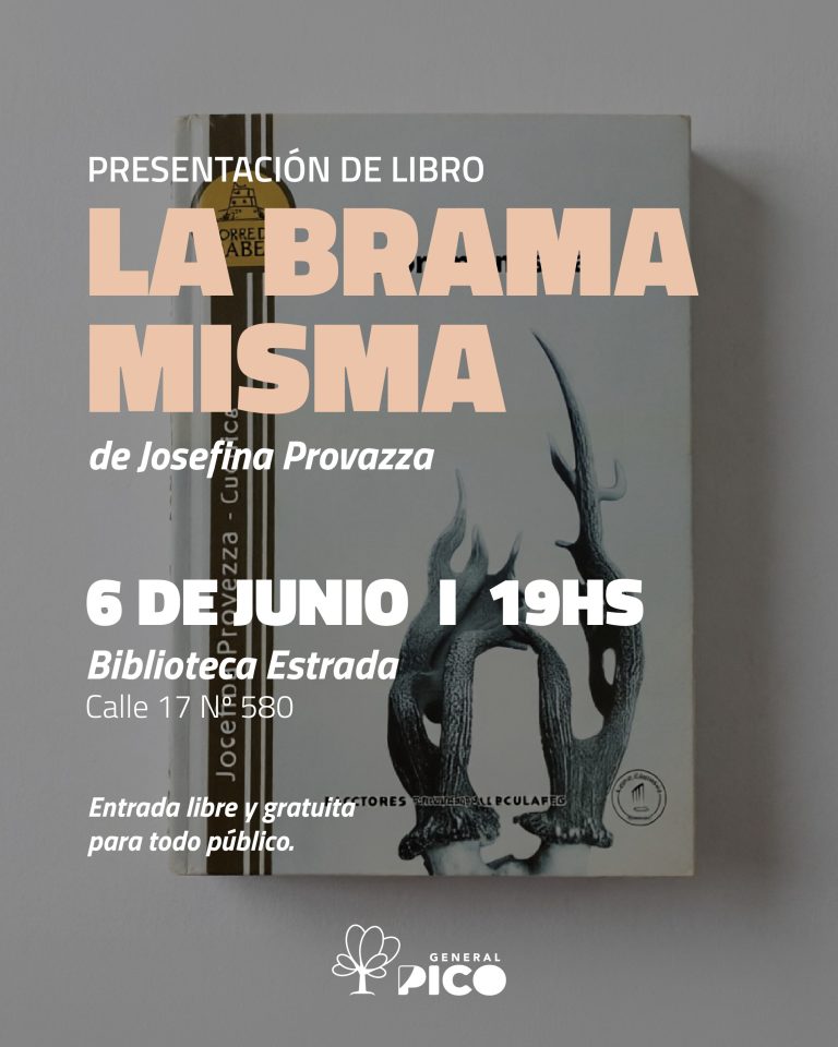 La escritora pampeana Josefina Provazza presentará su libro “La brama misma” en General Pico