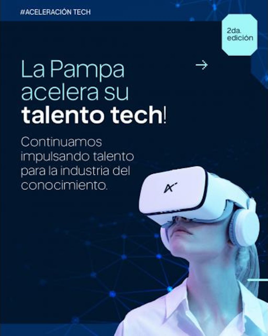 Lanzan en La Pampa la segunda edición del programa para formar talentos tecnológicos con foco en Inteligencia Artificial