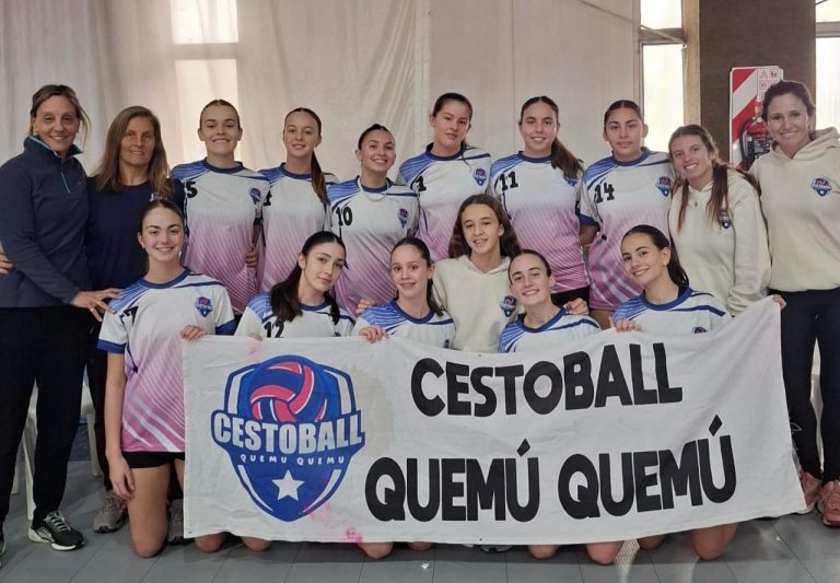Quemú Quemú se coronó campeón del Torneo Apertura Provincial de Cestoball Sub-17
