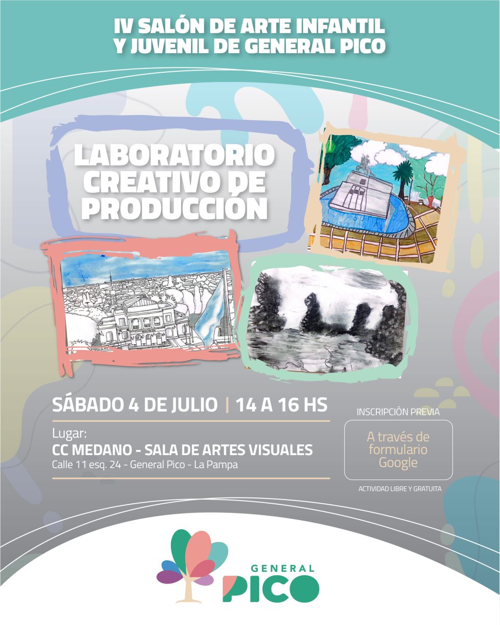 Realizarán un laboratorio creativo gratuito para el Salón de Arte Infantil y Juvenil