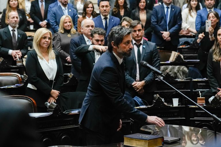 Cambios en el Congreso: Martín Matzkin juró como diputado nacional en reemplazo de Adrián Ravier