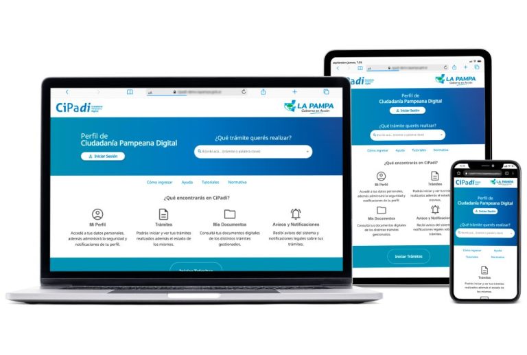 Avanza la digitalización del Estado pampeano: suman nuevos trámites a la plataforma CiPadi