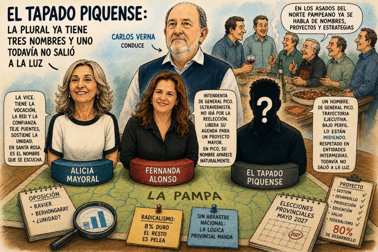 El tapado piquense: la plural de Pico ya tiene tres nombres y uno todavía no salió a la luz