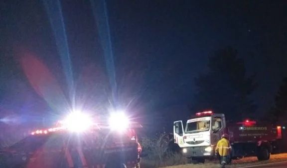 Principio de incendio en Ingeniero Luiggi: dos personas fueron hospitalizadas por inhalación de humo