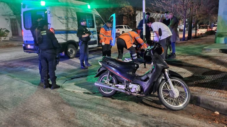 Una ciclista de 12 años fue hospitalizada preventivamente tras un choque en calles 22 y 25
