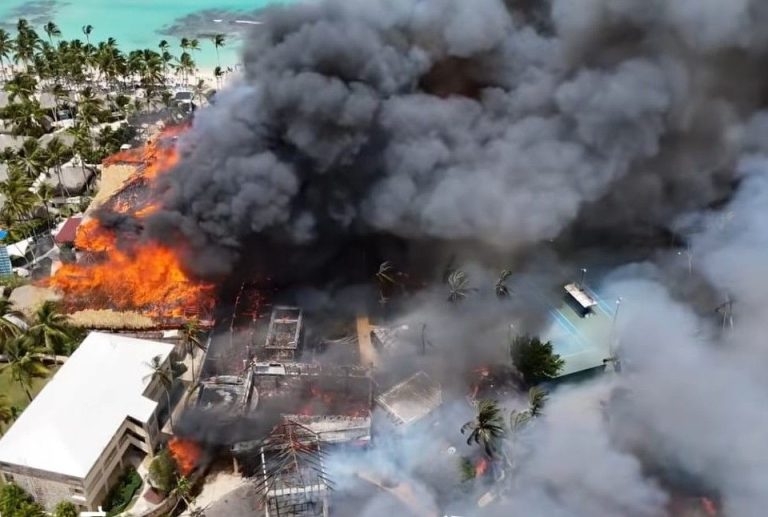 Una familia piquense relató cómo vivió el voraz incendio en un hotel de República Dominicana