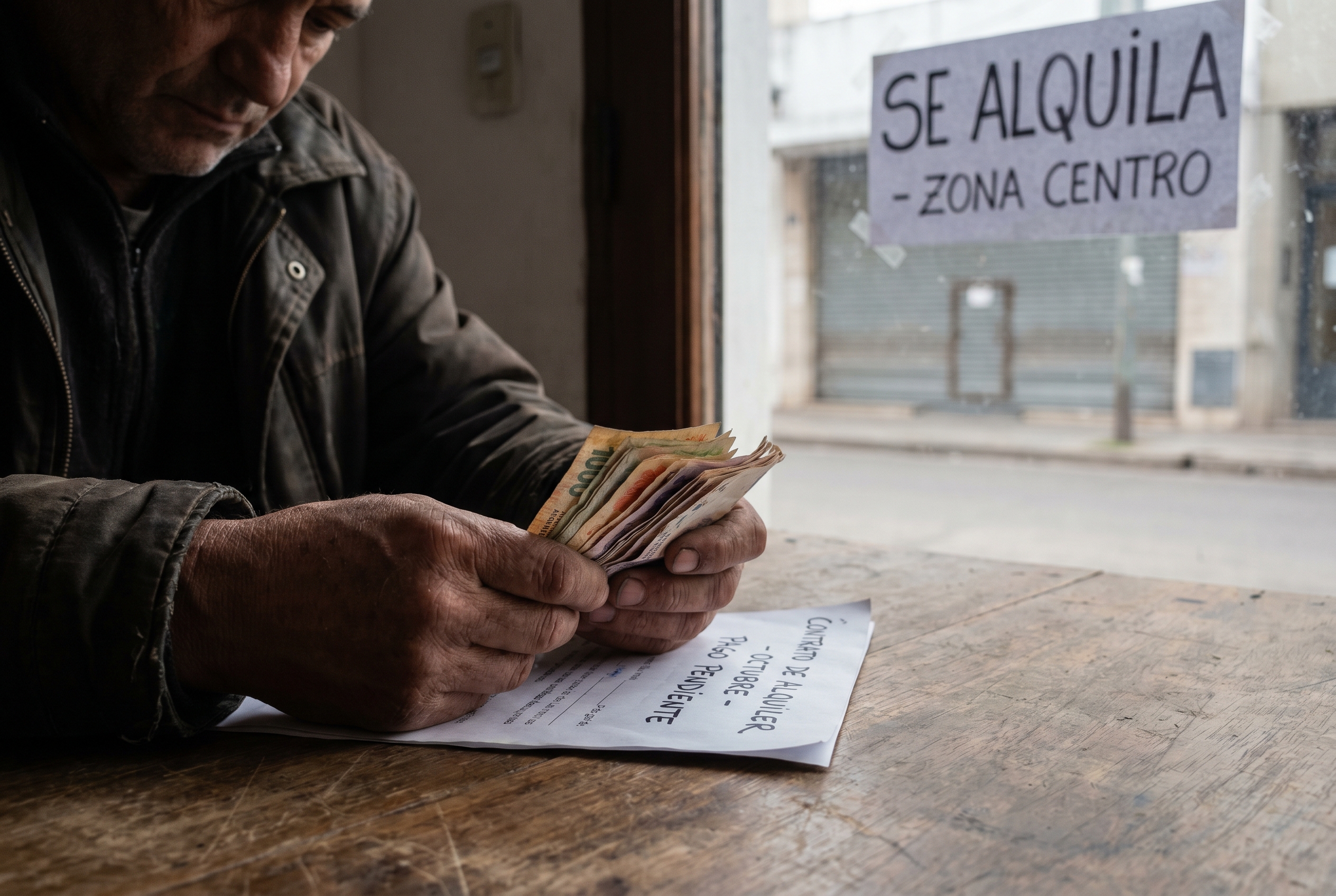 Alquileres en La Pampa: inquilinos cumplidores comienzan a atrasarse por la crisis económica (Imagen ilustrativa IA - infopico.com)