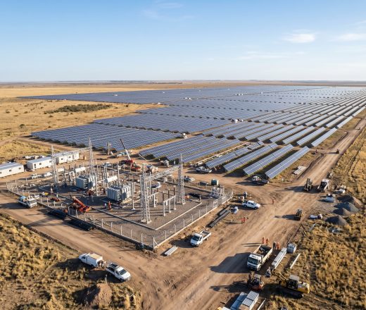 Parque fotovoltaico industrial: inversión privada de 12 millones de dólares transformará la matriz energética de General Pico (Imagen ilustrativa IA - infopico.com)