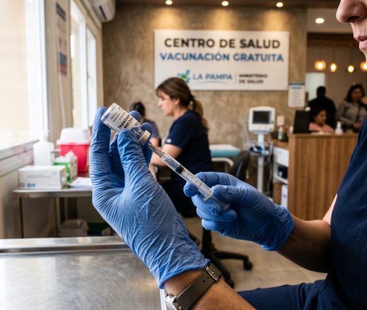 Circulan virus de gripe y bronquiolitis en La Pampa: epidemiología refuerza llamado a la vacunación (Imagen ilustrativa IA - infopico.com)