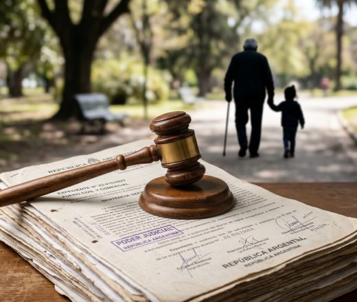Estar desempleado no es excusa: ratifican cuota alimentaria de $700 mil y embargarán a los abuelos si el padre no paga (Imagen ilustrativa IA - infopico.com)
