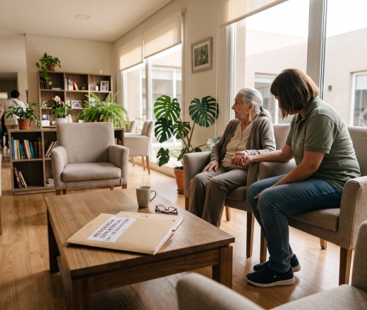 La Pampa avanza en una ley de excepción para permitir el ingreso de menores de 60 años a residencias geriátricas (Imagen ilustrativa IA - infopico.com)