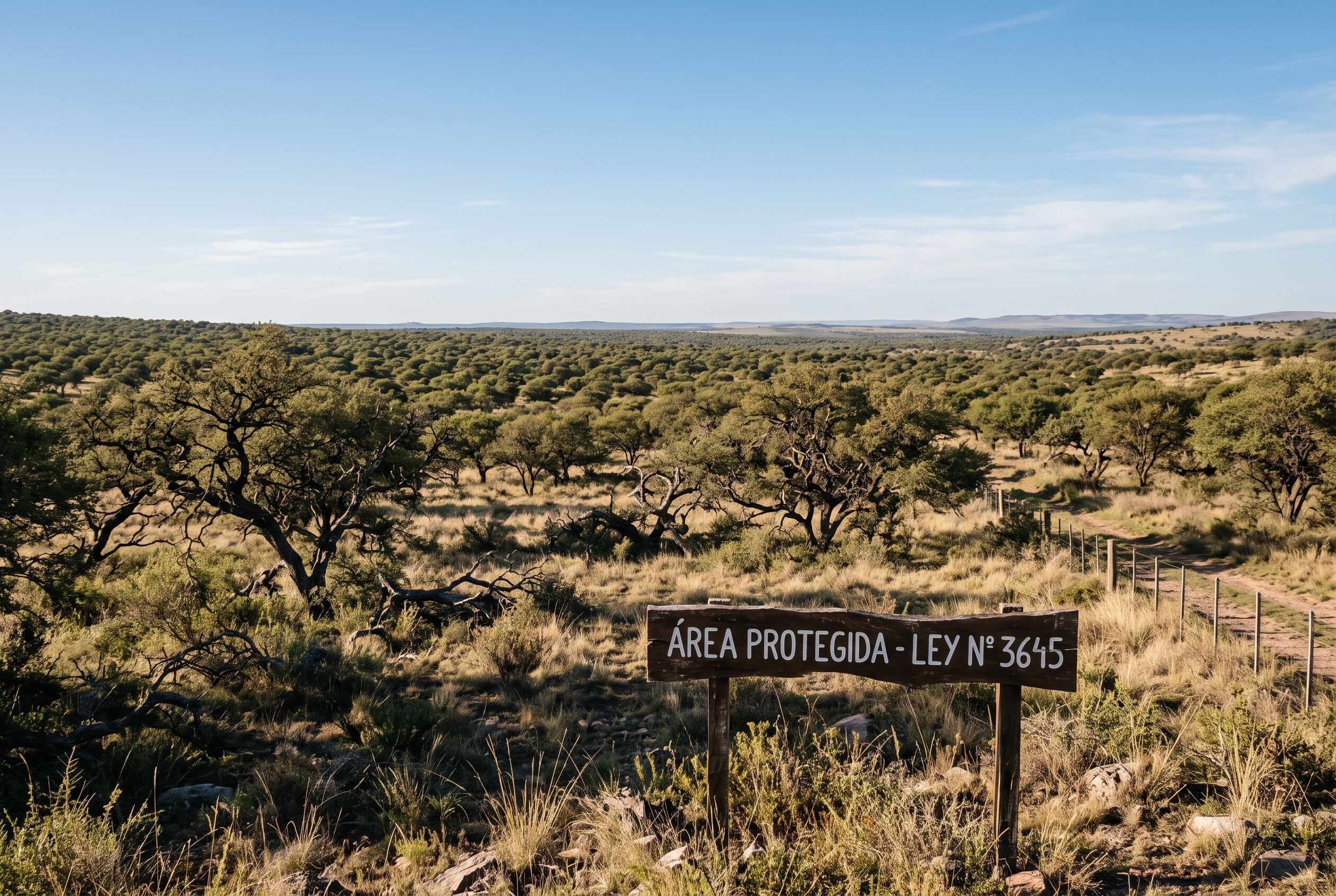 La Pampa se suma a un programa ambiental millonario para combatir la deforestación (Imagen ilustrativa IA - infopico.com)