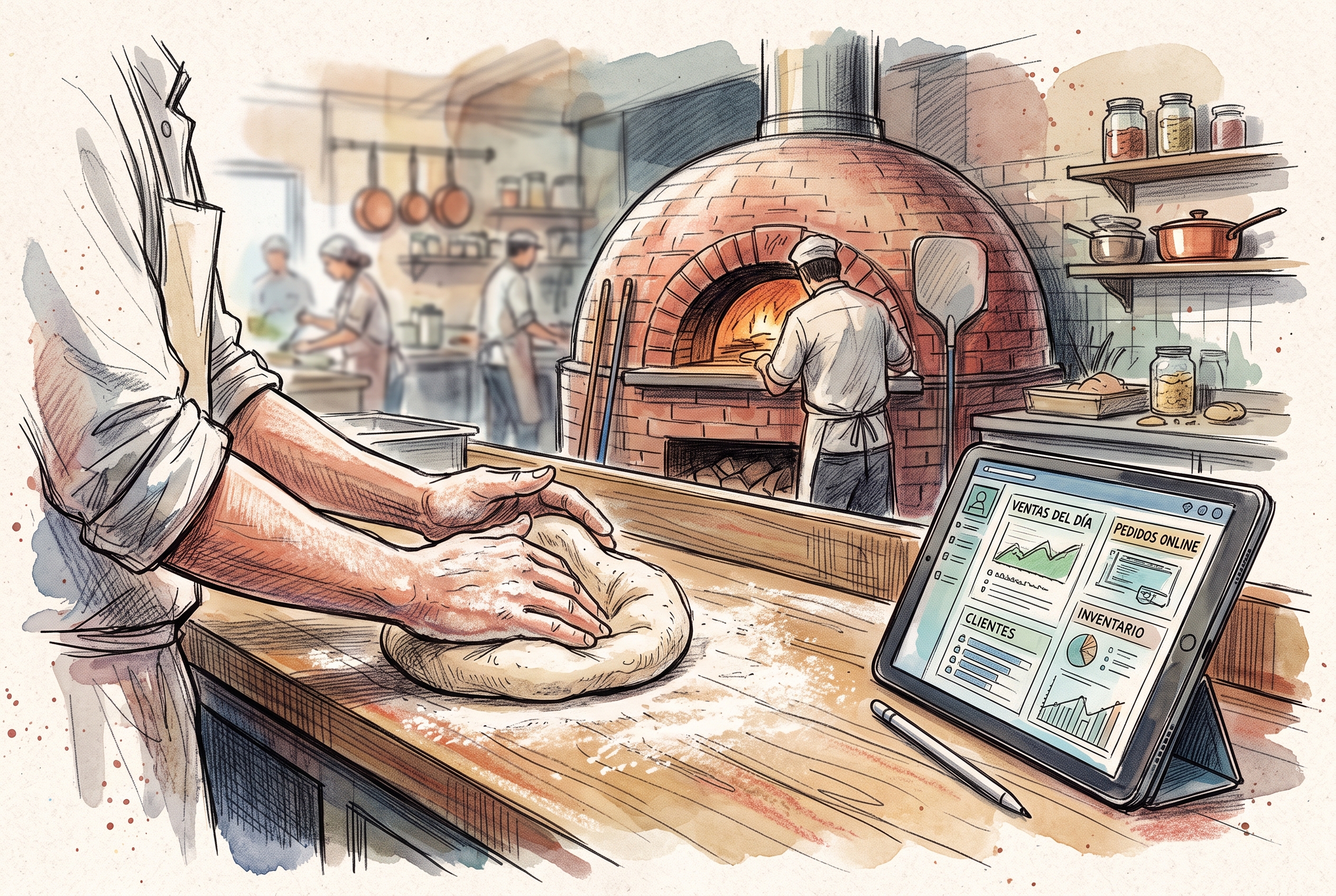 De la cárcel a la pizzería: fallo inédito exime a un preso de tener un curador gracias a la tecnología (Imagen ilustrativa IA - infopico.com)
