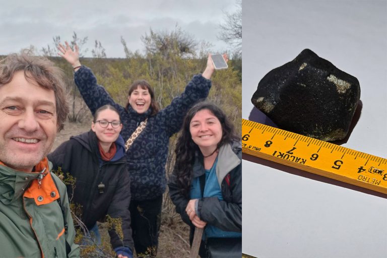 Confirmado: los fragmentos hallados en Cuchillo-Có pertenecen al meteorito que cayó en La Pampa