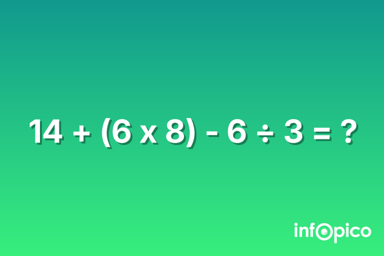 Reto del día: ¿te animás a resolver este ejercicio matemático en 6 segundos?