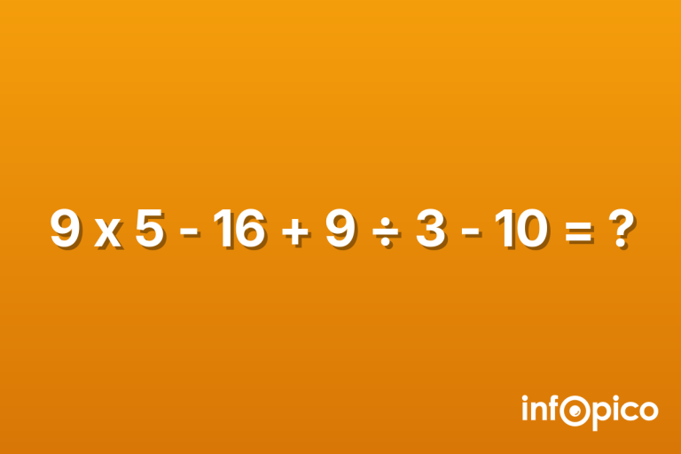 Reto del día: desafía a tu inteligencia con este reto matemático en 7 segundos