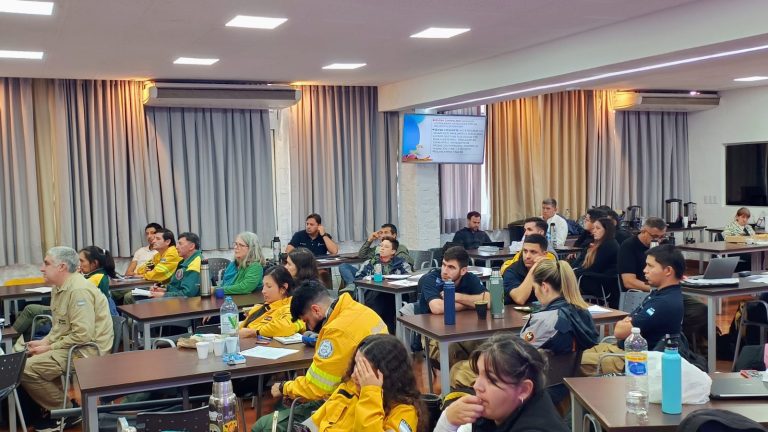 Defensa Civil de La Pampa participó en un encuentro nacional para fortalecer la gestión de incendios