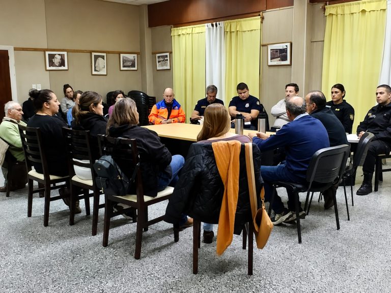 Avanza la conformación de la Junta Municipal de Defensa Civil en Bernardo Larroudé
