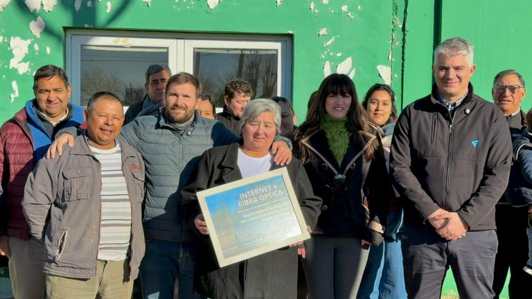Limay Mahuida, el departamento menos poblado del país, ya cuenta con su propia red de fibra óptica