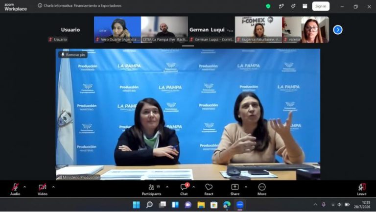 El Gobierno provincial presentó nuevas líneas de financiamiento para PyMEs exportadoras