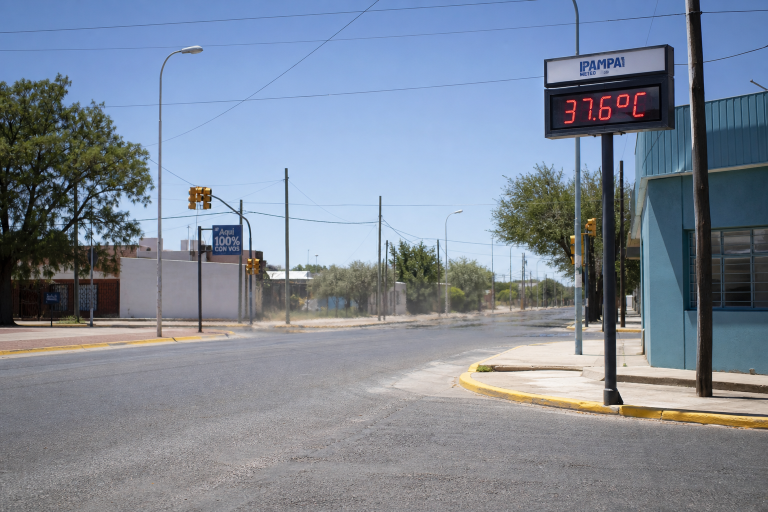 Ola de calor: Santa Rosa y General Pico se ubicaron entre las 10 ciudades más calurosas del país