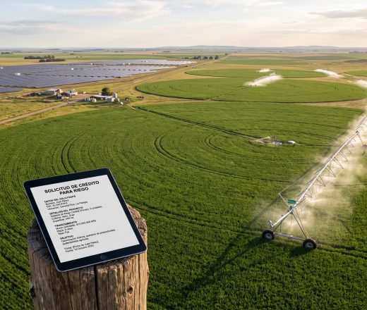 Lanzan créditos de hasta $500 millones para productores de áreas bajo riego (Imagen ilustrativa IA - infopico.com)