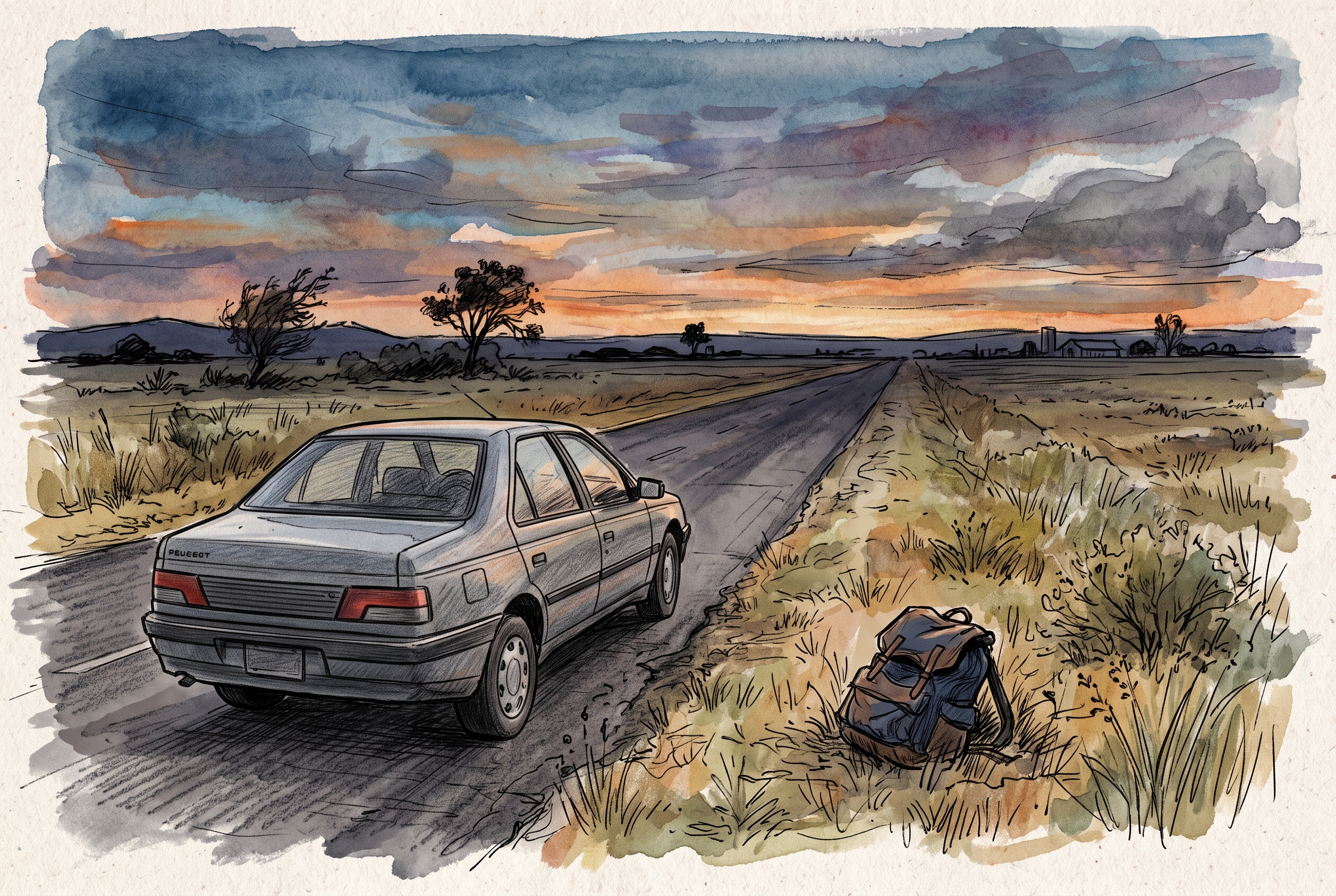 Paranoia, sospechas de narcotráfico y miedo: los detalles del caso del mendocino que se llevó los 83 millones en Trenel (Imagen ilustrativa IA - infopico.com)