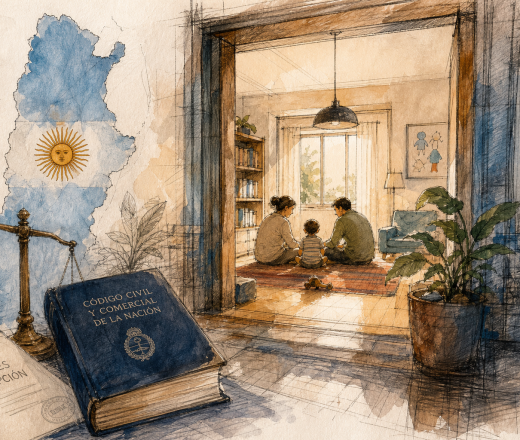 Tras un caso de público conocimiento, el Gobierno aclaró el marco legal para la adopción y las familias de contención (Imagen ilustrativa IA - infopico.com)