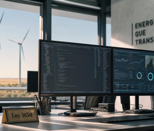 Promulgan la Ley 3650: fuertes incentivos fiscales para impulsar el software pampeano y la energía renovable (Imagen ilustrativa IA - infopico.com)