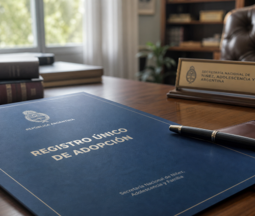 Cómo funciona el sistema de adopción y registro único en Argentina: claves para entender el proceso (Imagen ilustrativa IA - infopico.com)