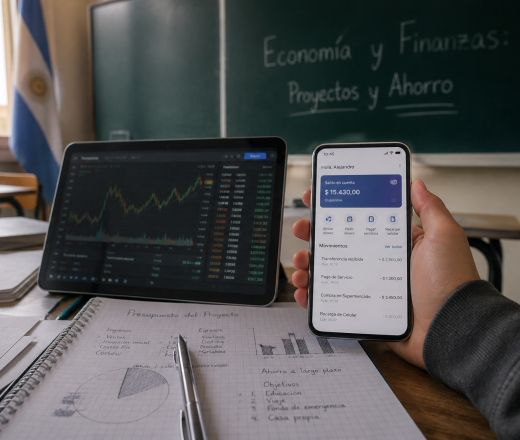 La Pampa incorporará educación financiera en el secundario: «Es importante para planificar sus proyectos personales» (Imagen ilustrativa IA - infopico.com)