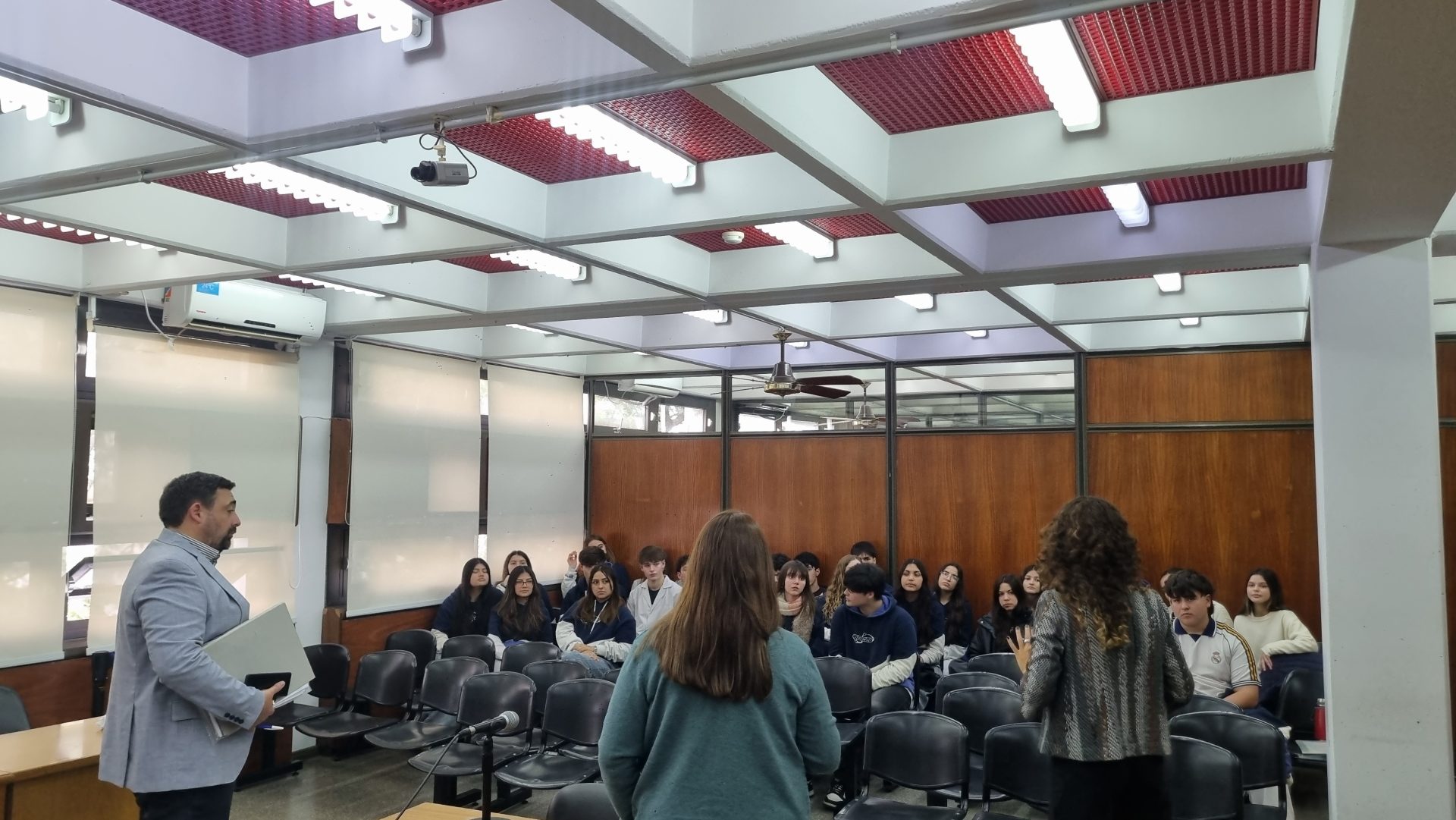 Estudiantes de General Pico presenciaron un juicio real por tentativa de homicidio