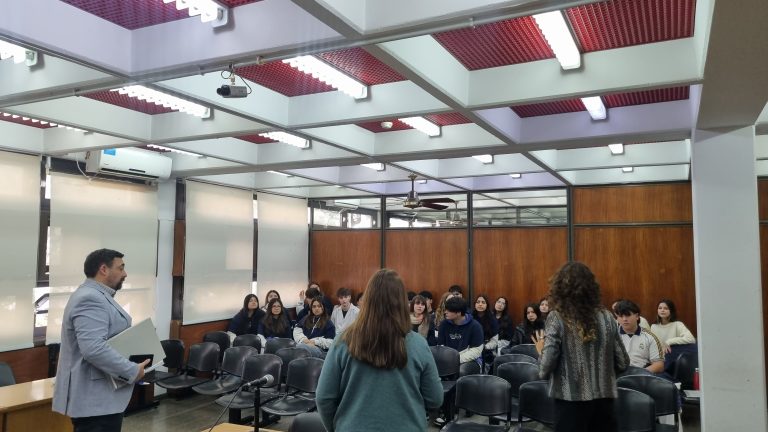 Estudiantes de General Pico presenciaron un juicio real por tentativa de homicidio