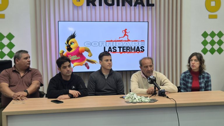 Presentaron la 10° Corrida de las Termas en Larroudé con el objetivo de reunir 150 atletas