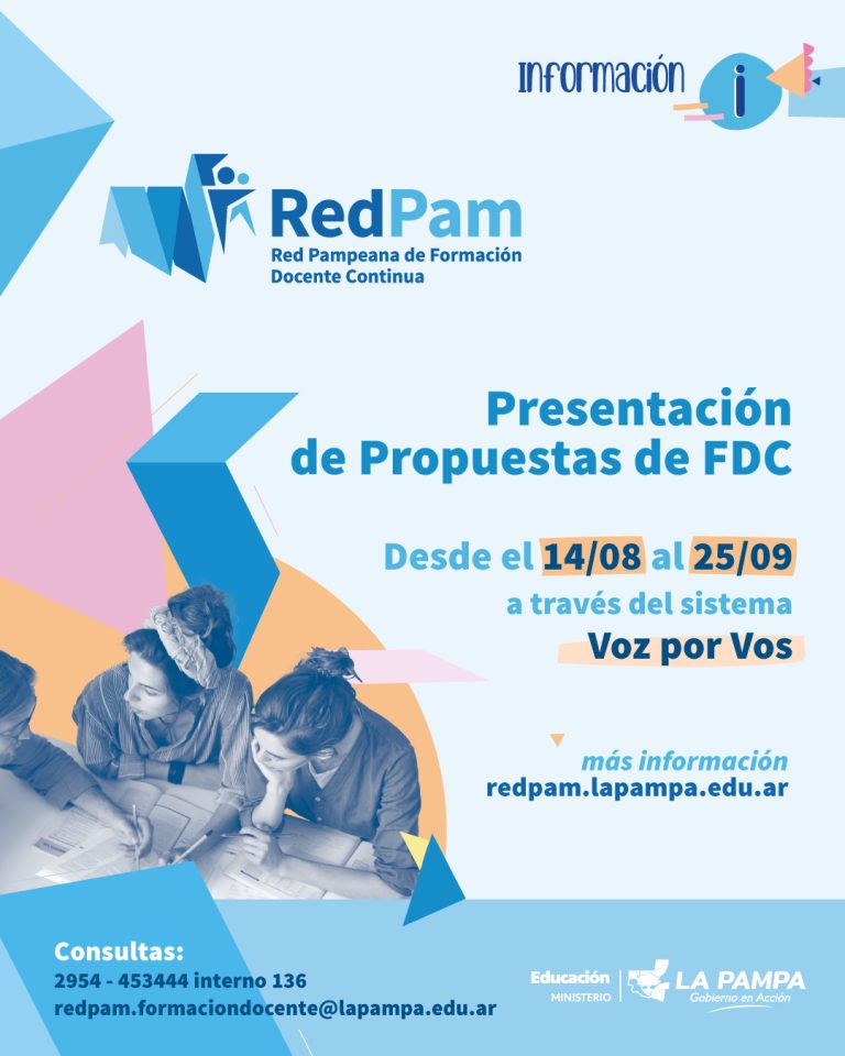Abren la convocatoria para presentar propuestas de formación docente para el Ciclo Lectivo 2027